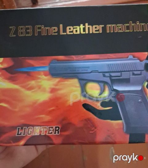 Məhsul: Z83 “Fine Leather Machine” Lighter – tapança formalı qaz — Bakı