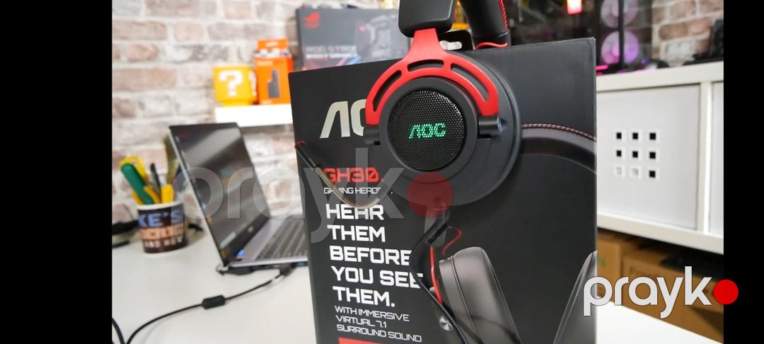 Aoc GH300 7.1 rgb 96KHz — Səs texnikası, Bakı (5)