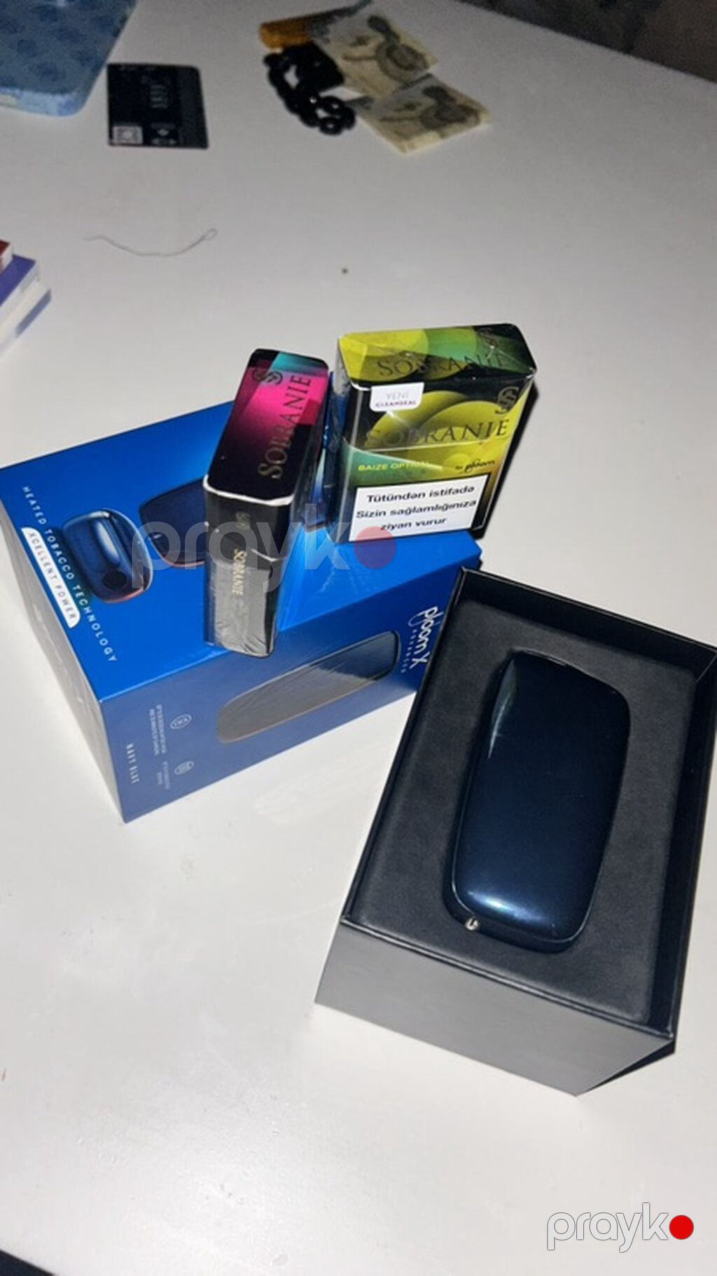Glo (tütün isidici cihaz) – dark blue rəng Məhsul təsviri: - Glo — Elektronik siqaretlər, Bakı (4)