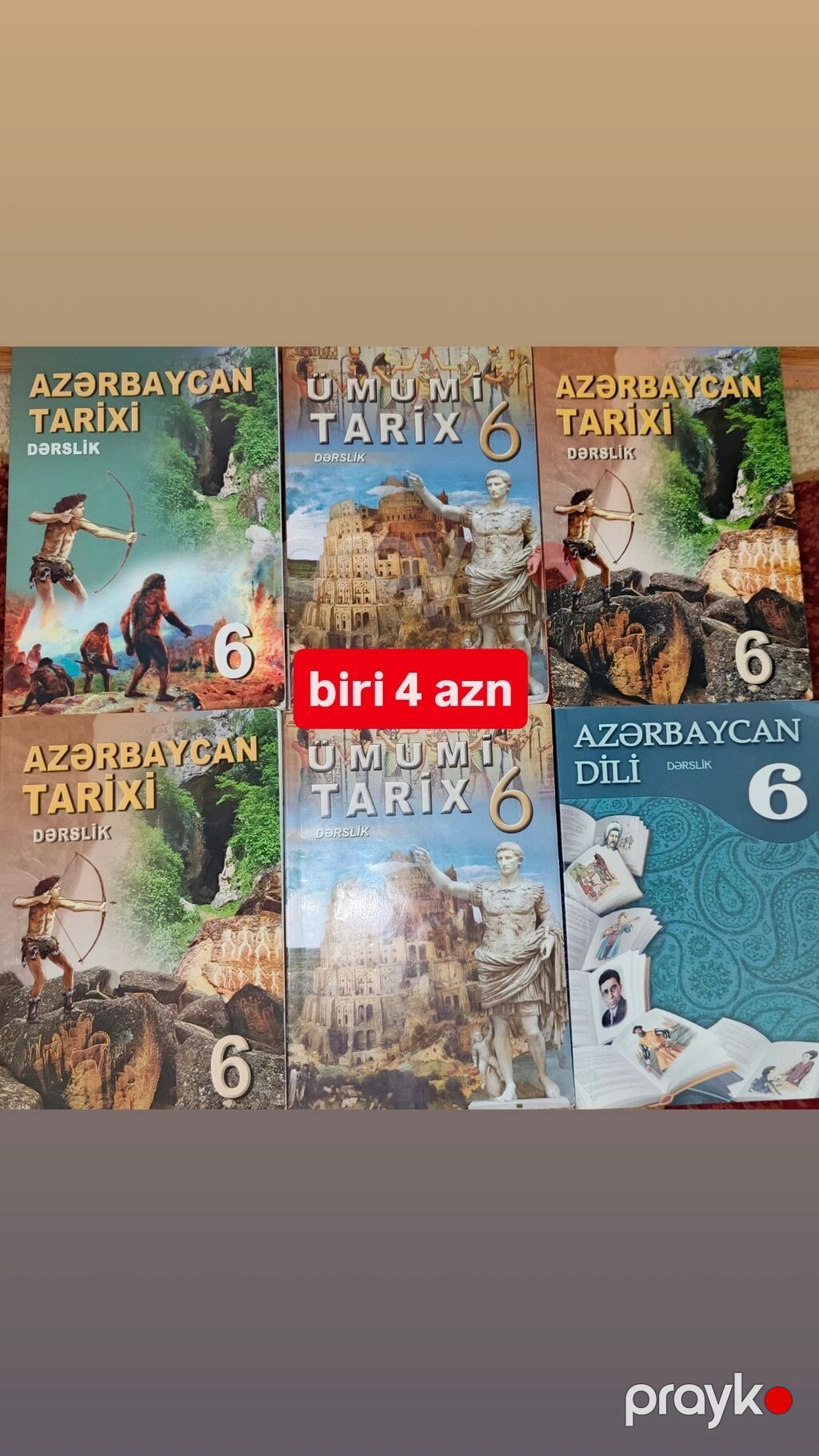 Məktəb və abituriyentlər üçün müxtəlif fənn kitabları satılır — Kitablar, Bakı (4)