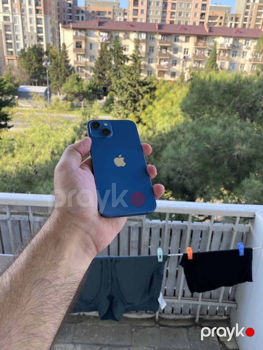 IPhone 13, 128 GB, Mavi — Apple iPhone, Bakı (4)