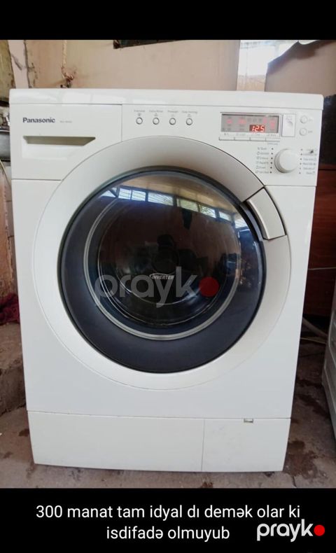 Panasonic paltaryuyan maşın – ön 8 kq yükləməli, Inverter — Bakı
