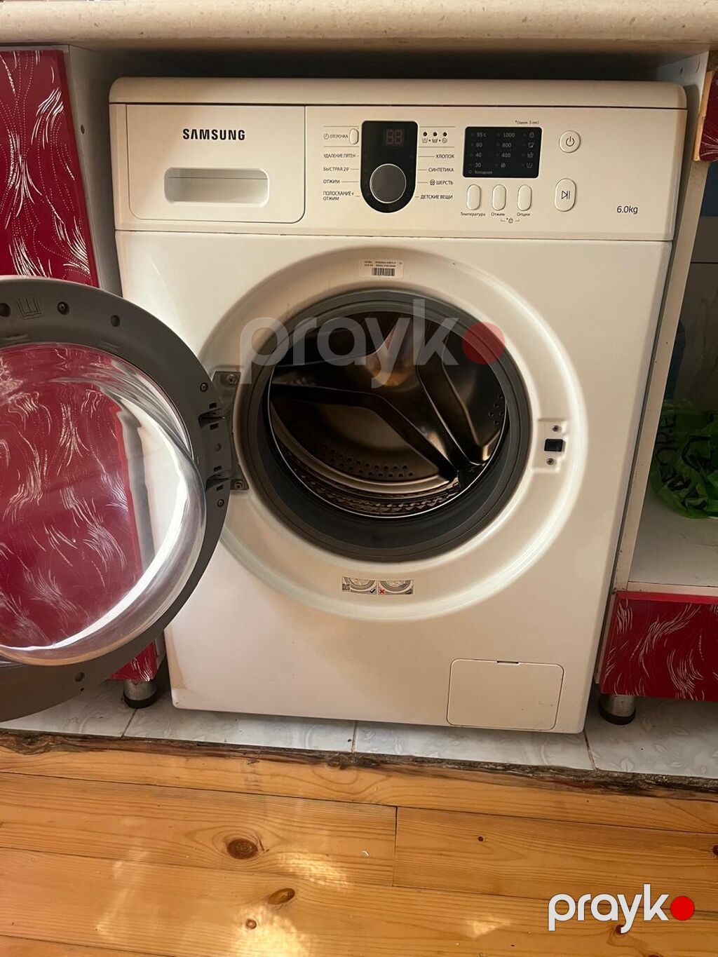 Samsung 6kg paltaryuyan 330 Azn. Tam işləkdir. Evden satış.Köçlə bağlı — Çamaşır maşınları, Digah (2)