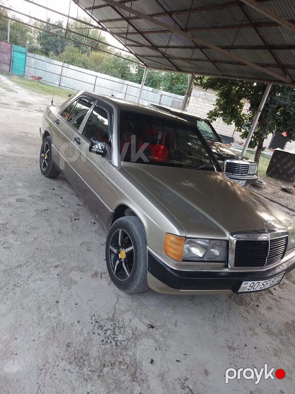 Mercedes 190, 1.8 L, 1992 il, 550 000 km — Avtomobillər, Ağsu (2)