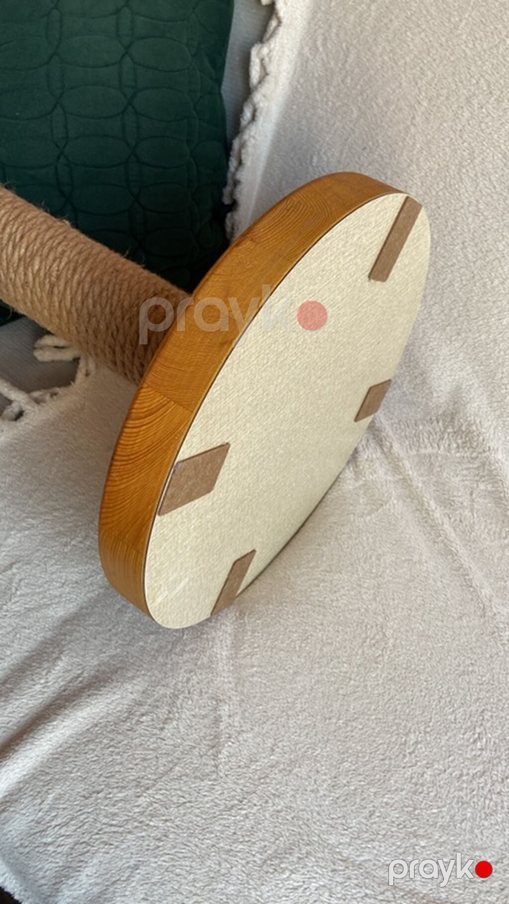 Pişik üçün qaşıma dirəyi - Material: təbii ağacdan hazırlanmış — Oyuncaqlar və tırnaq araları, Bakı (5)