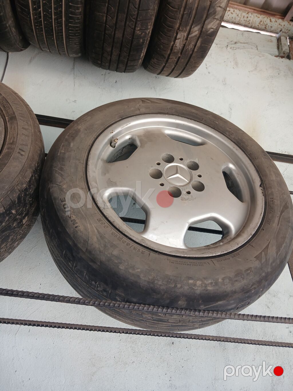 Məhsul: Mercedes-Benz orijinal yüngül lehimli disklər və təkərlər — Diskləri, Cəlilabad (2)