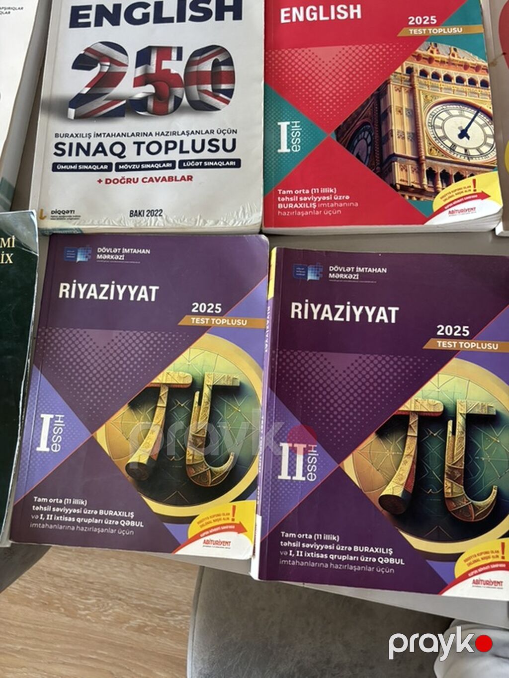 Məhsul: Abituriyent və məktəblilər üçün dərs və hazırlıq vəsaitləri — Kitablar, Bakı (6)