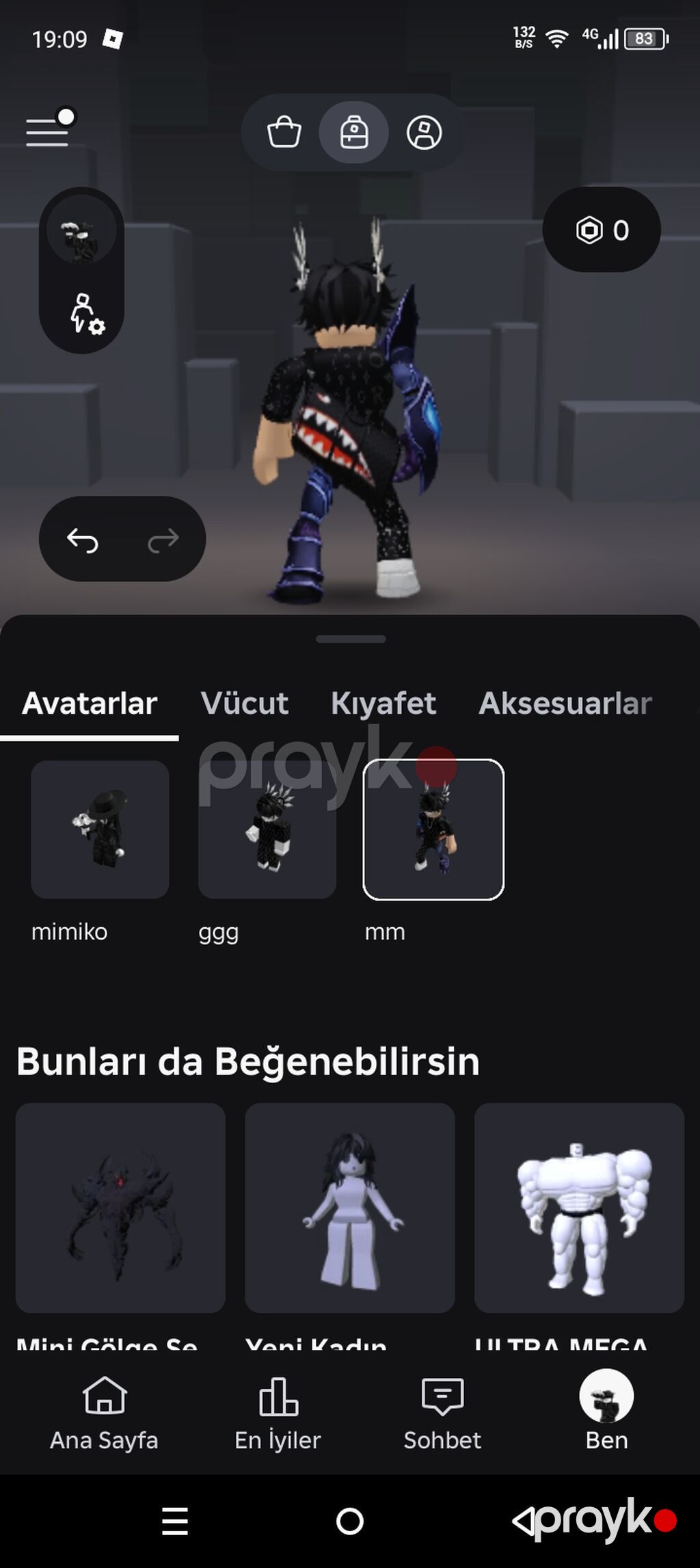 Tezili satılır whatsapp dan elaqe saxlayın gözel hesabdı 20k robux — Təklifler, Bakı (8)