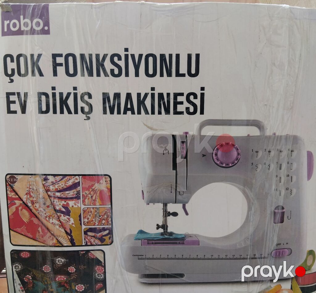 Çoxfunksiyalı ev tikiş maşını – robo. Xüsusiyyətlər: - 12 ədəd — Tikiş və işəmə maşınları, Xaçmaz