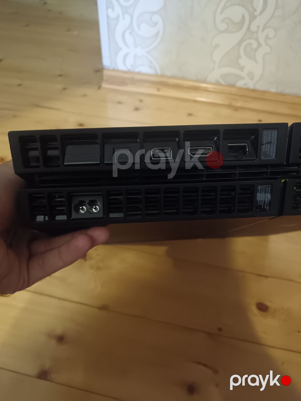 Sony PlayStation 4 (PS4) – Fat model, qara rəng Komplekt: - PS4 — Oyun konsolları, Şəmkir (4)