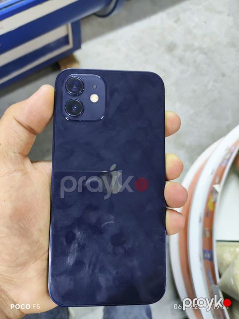 IPhone 12, 128 GB, Mavi, Face ID — Şəki