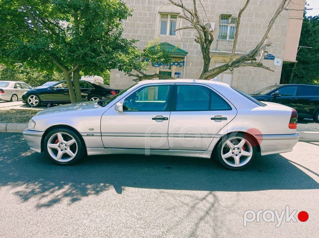 Mercedes C 180, 1.8 L, 1998 il, 400 000 km — Avtomobillər, Bakı (6)
