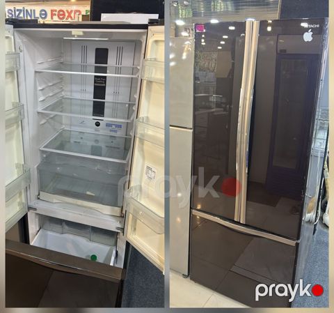 Hitachi Side-by-Side tipli soyuducu (alt çekmecəli dondurucu) — Digah