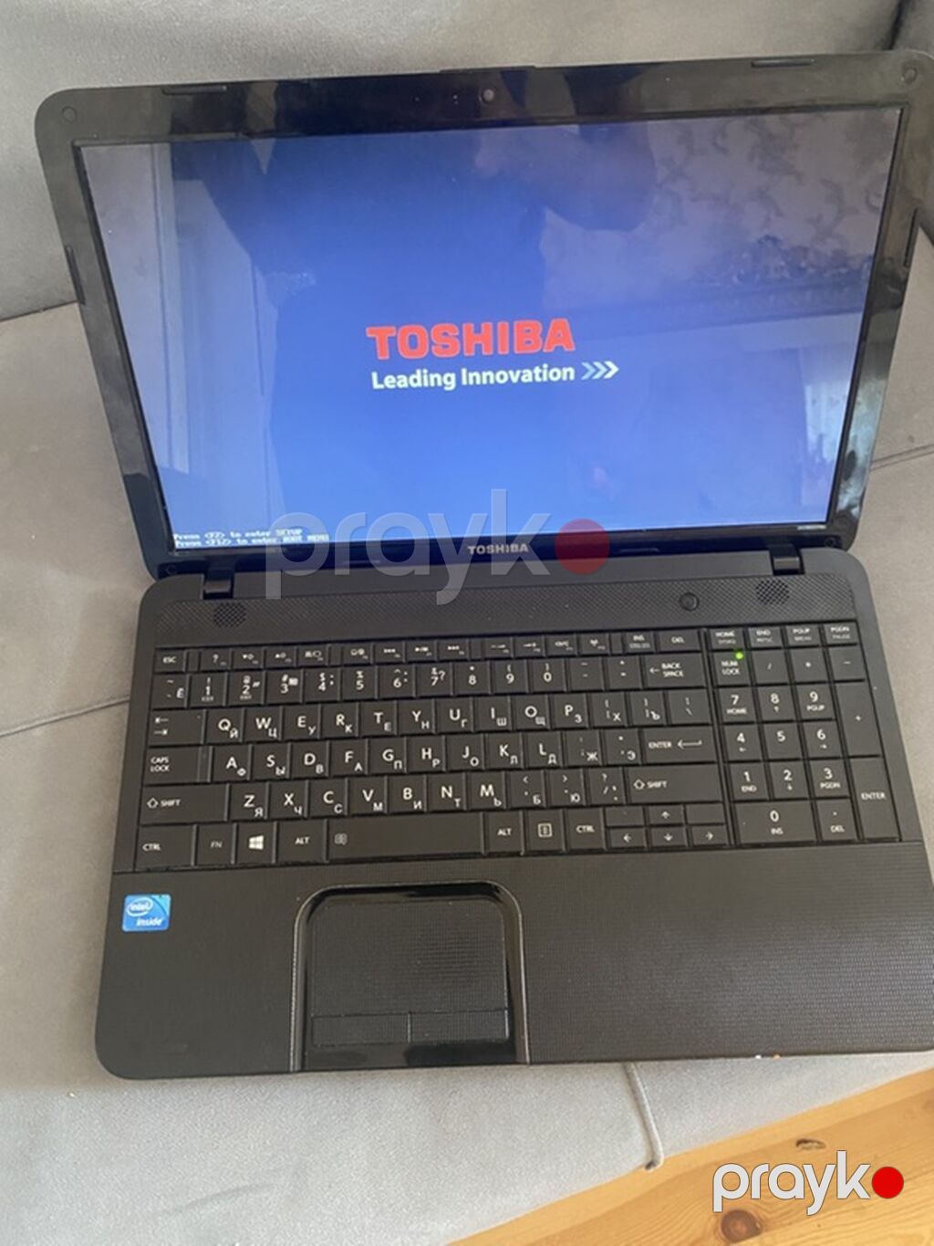 Toshiba noutbuk - Marka/model: Toshiba (Intel Inside etiketli) — Toshiba, Pirəkəşkül