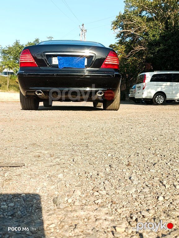Mercedes S 320, 3.2 L, 2002 il, 279 000 km — Avtomobillər, Bakı (4)
