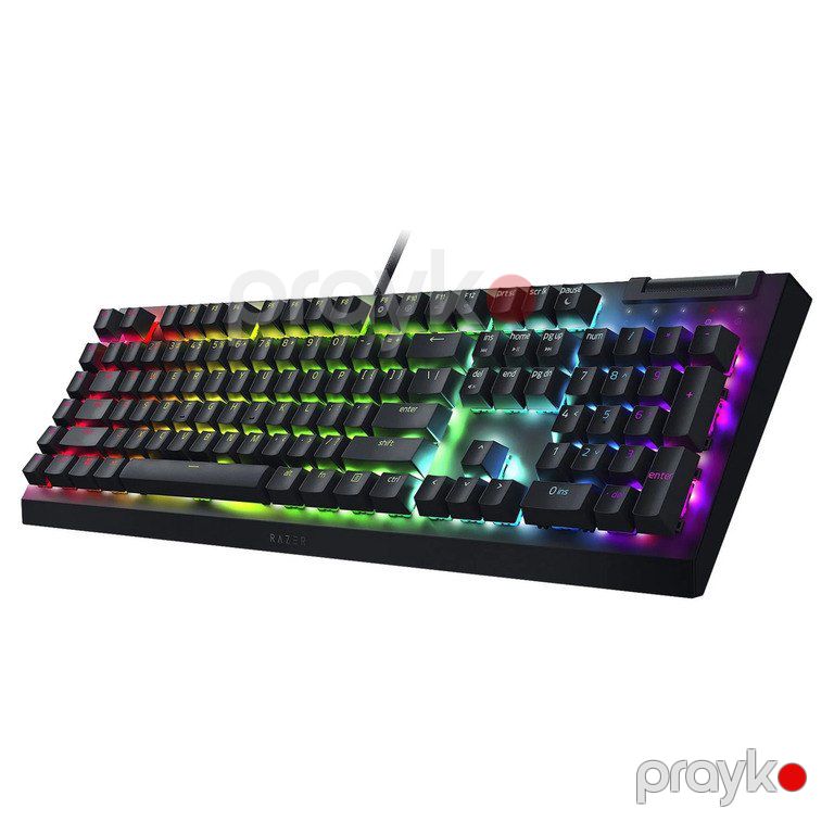 Oyun klaviaturası "Razer BlackWidow V4 X Yellow Switch" — Periferik cihazlar, Bakı (3)