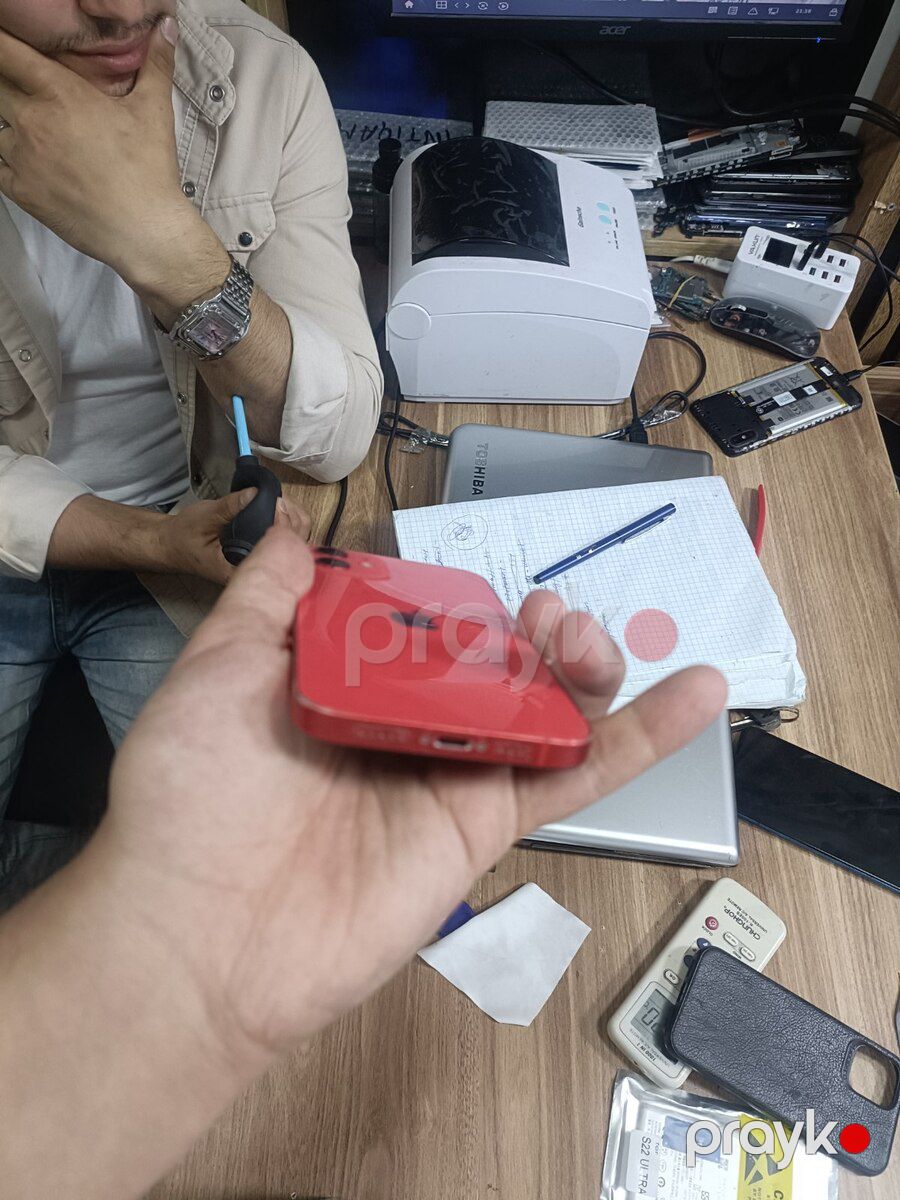 Apple iPhone 12 Red 128GB/4GB — Smartfonlar, Bakı (4)