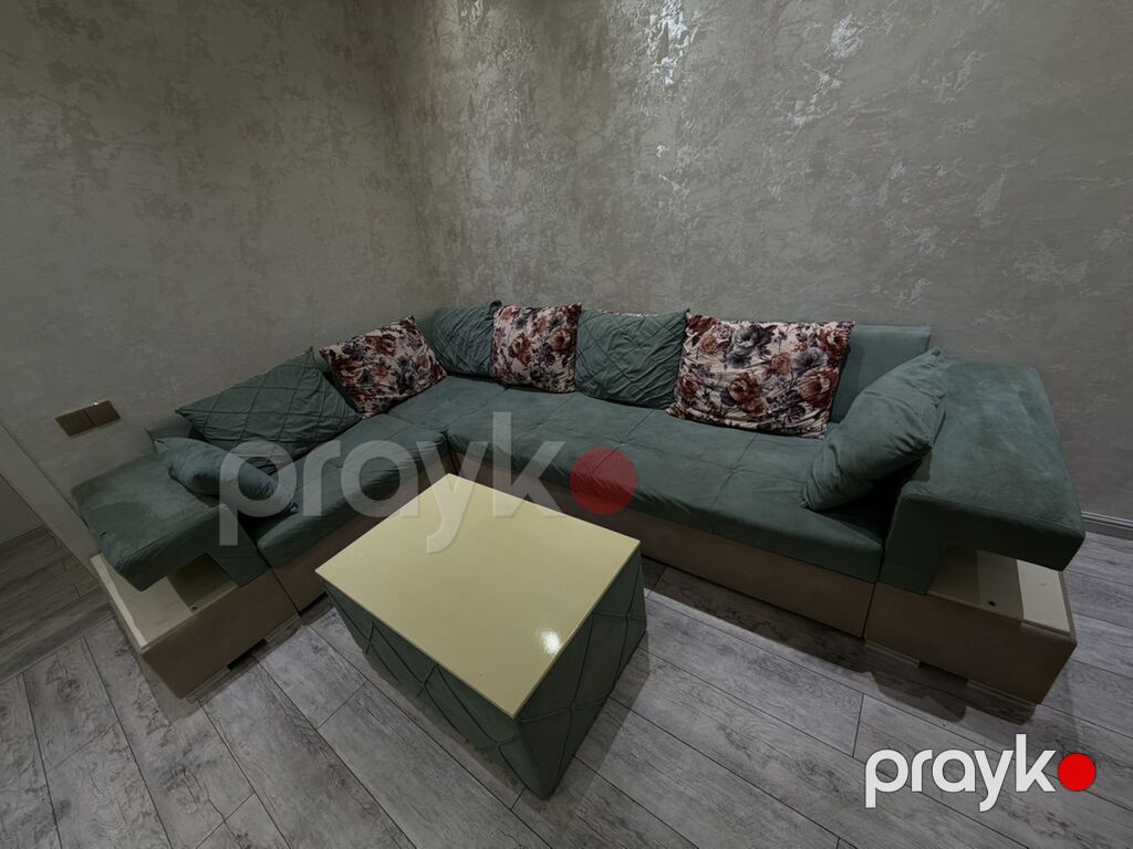 İşlənmiş, Künc divan, Qonaq otağı üçün, Açılmayan — Yumşaq mobilya dəstləri, Qobu (3)