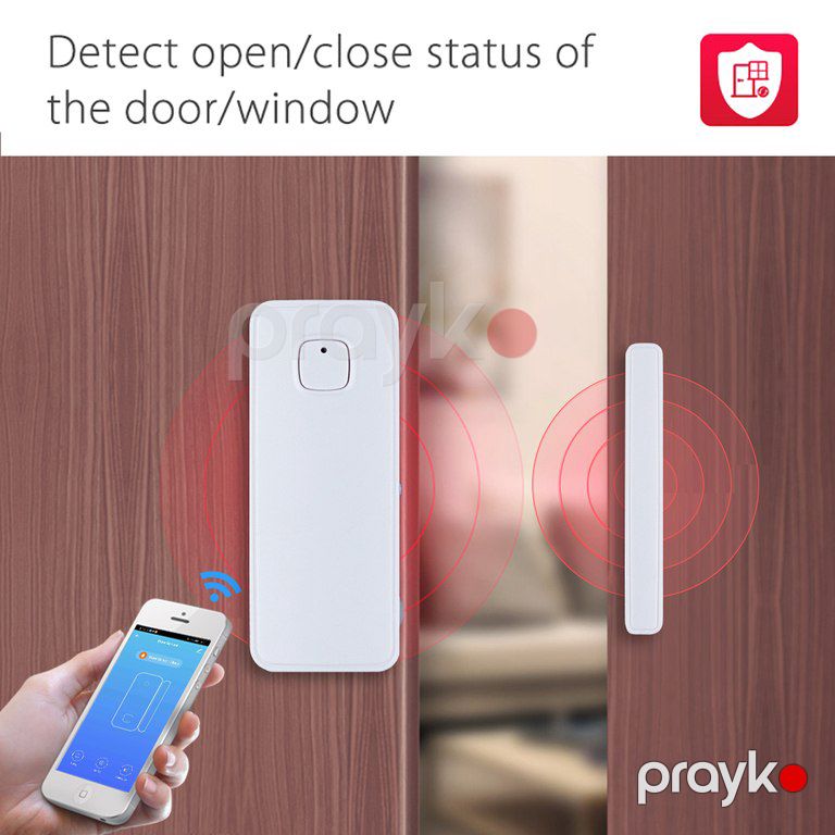 WiFi qapı və pəncərə sensoru Tuya smart home — Ağıllı ev və təhlükəsizlik, Bakı (4)