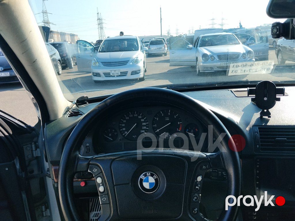 BMW 523, 2.5 L, 1997 il, 504 400 km — Avtomobillər, Bakı (3)