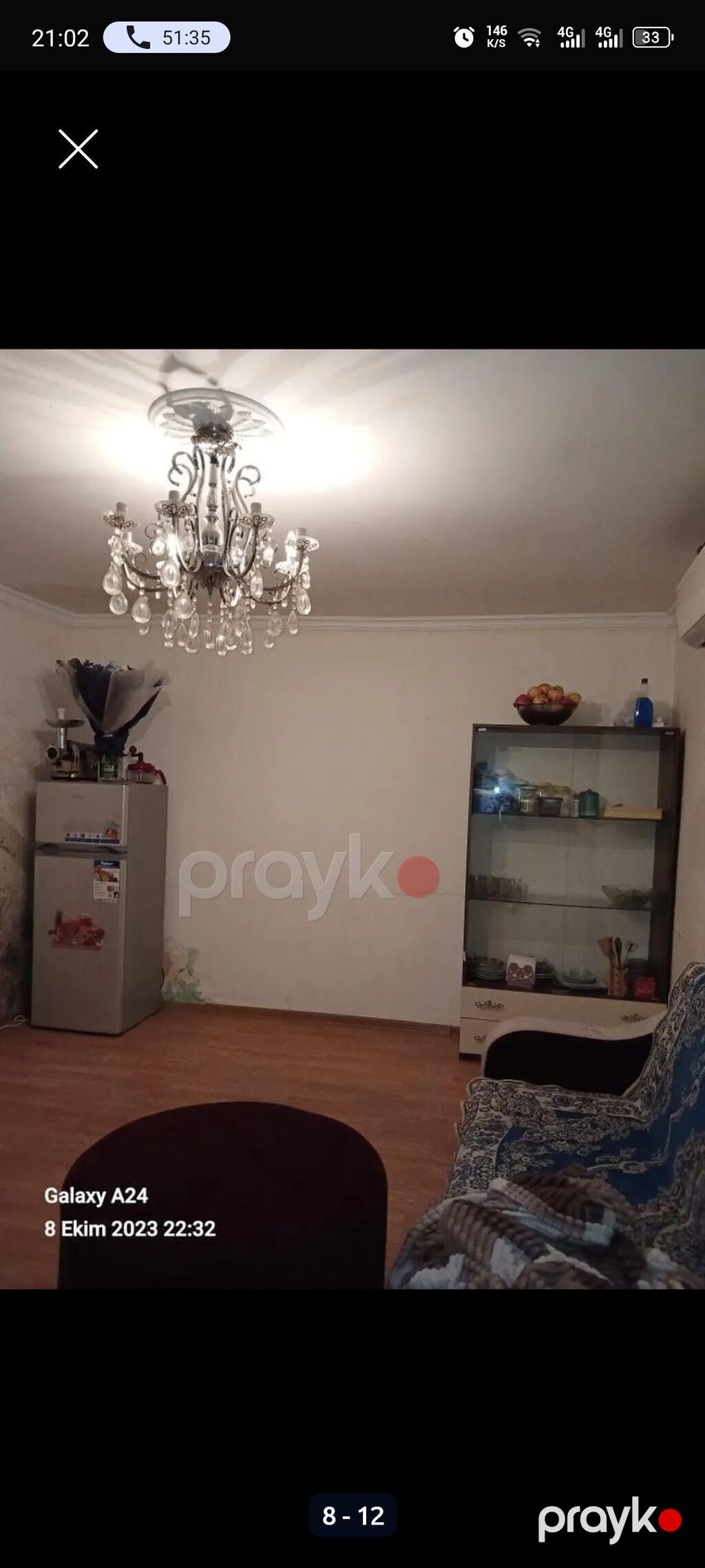 1 Otaqlı Mənzil Kirayə Verilir Yasamal rayonu — İnşaatçılar — Mənzil, Bakı (5)