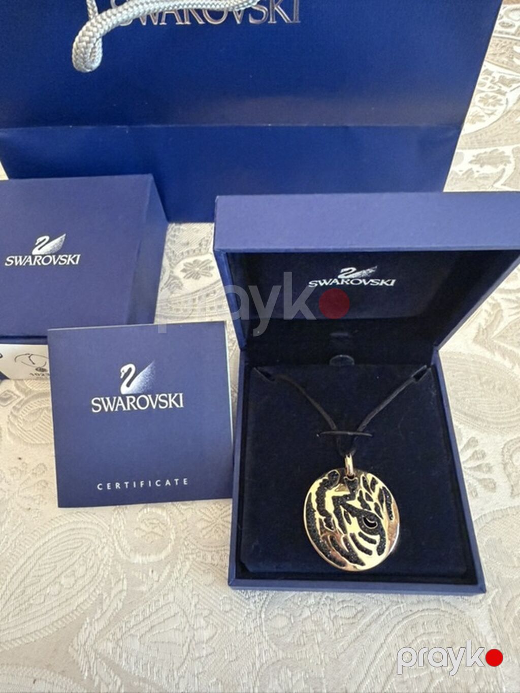 Swarovski boyunbağı dəsti - Brend: Swarovski - Komlekt: hədiyyə — Təklifler, Bakı (2)