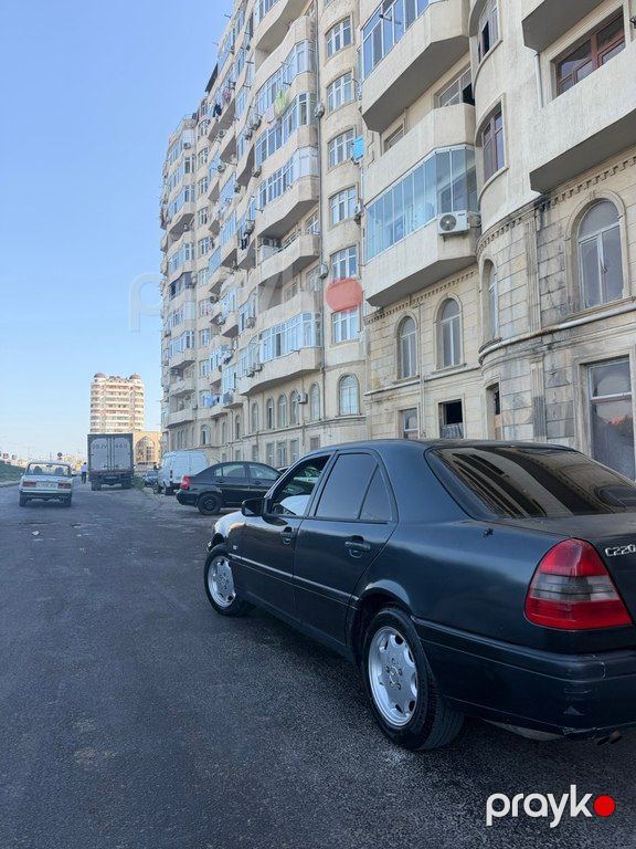 Mercedes C 200, 2.0 L, 1995 il, 380 000 km — Avtomobillər, Bakı (8)