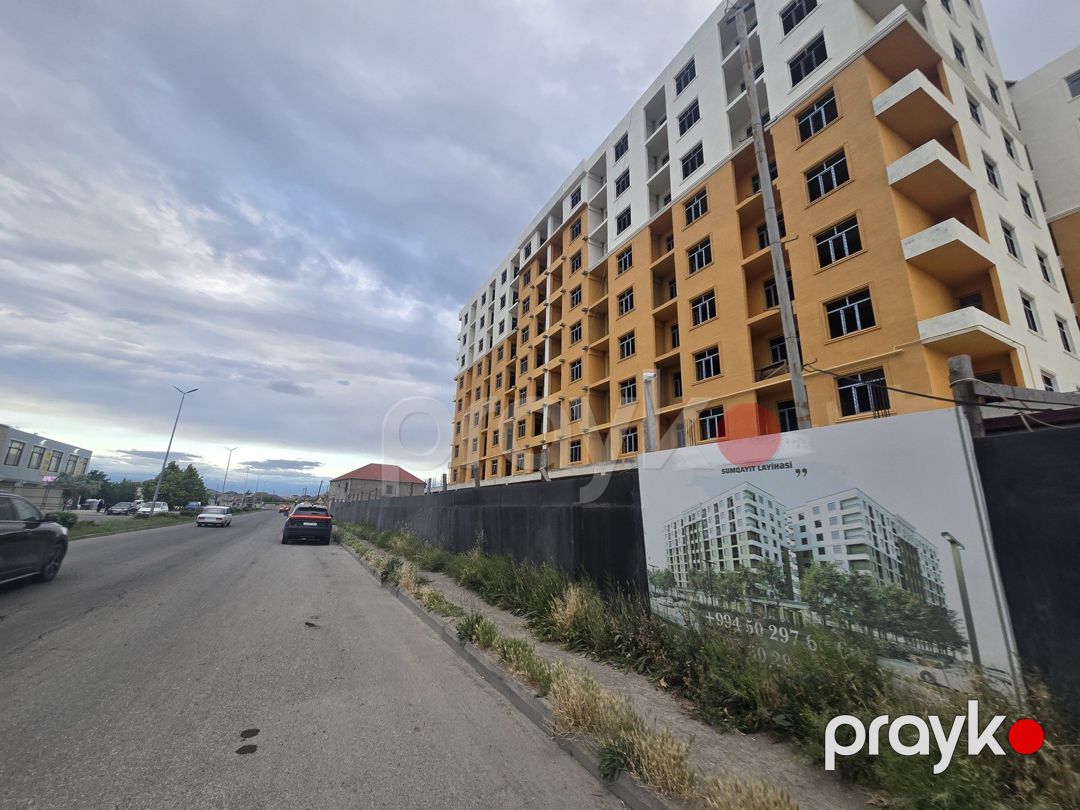 2-otaqlı yeni tikili, Sumqayıt ş., 80 m² — Mənzil, Sumqayıt (7)