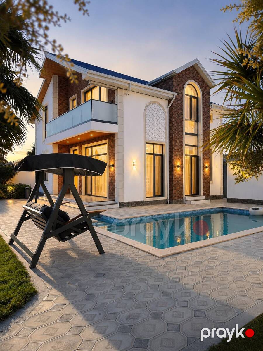 Satılır 5 otaqlı həyət evi/bağ evi 180 m² — Ev, villa, Bakı (3)