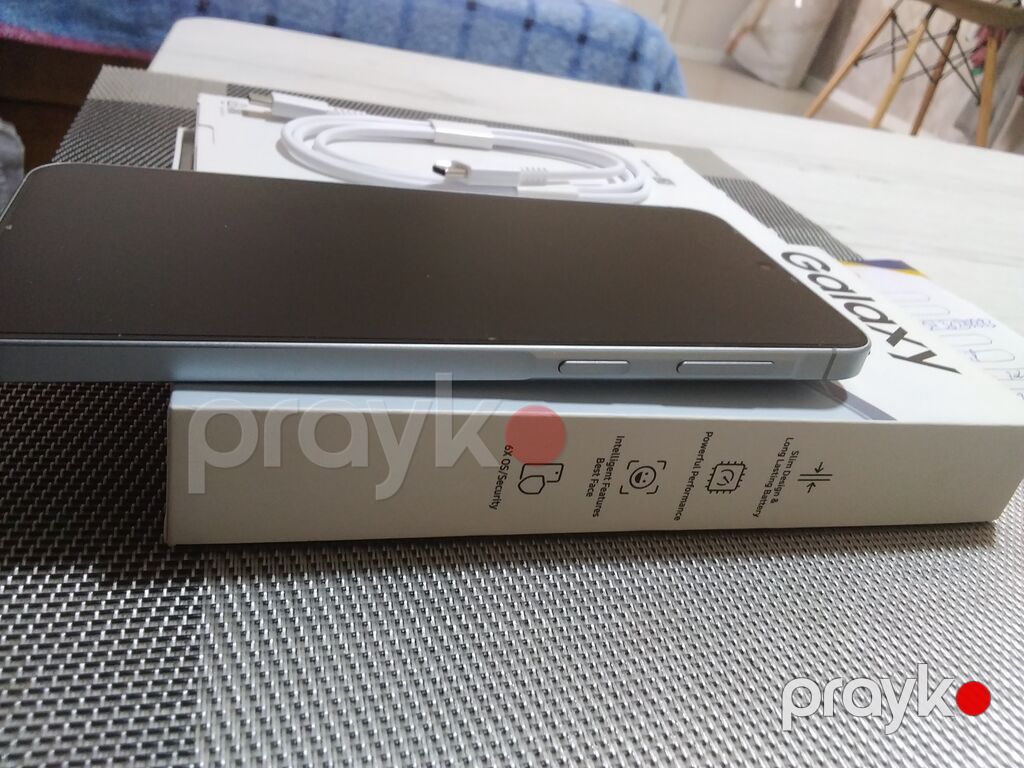 Samsung Galaxy A56 5G, 256 GB, rəng - Mavi, Barmaq izi — Samsung, Bakı (4)