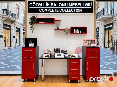 Gözəllik salonu mebelləri – komplekt kolleksiya - Manikür/stilist iş — Digah