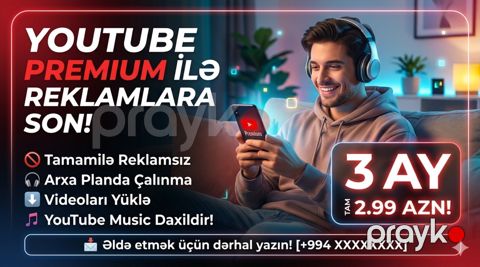 YouTube Premium — Bakı