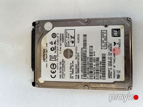 Hitachi 2.5" laptop HDD – 500GB, Sata 3.0Gb/s - Model: Hitachi — Bakı