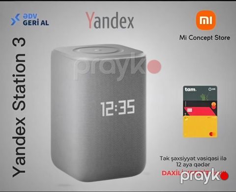 Ağıllı dinamik Yandex Station 3 Gray — Bakı