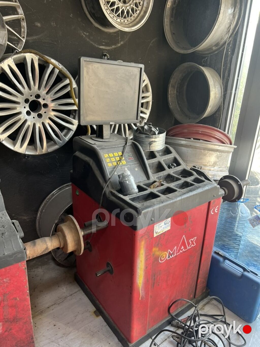 Omax rəqəmsal təkər balanslaşdırma aparatı hər iksidə işlək — Avtoxidmət üçün, Mehdiabad (2)