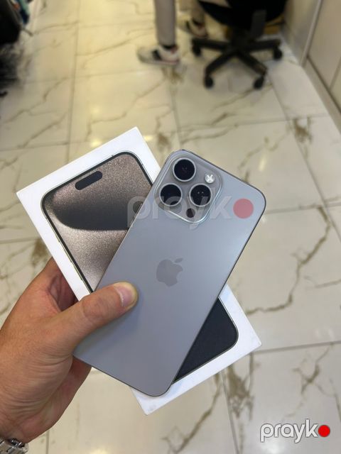 Apple iPhone 15 Pro Max Natural Titanium 256GB/8GB — Bakı
