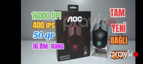 Aoc AGM700 rgb 16000dpi — Bakı