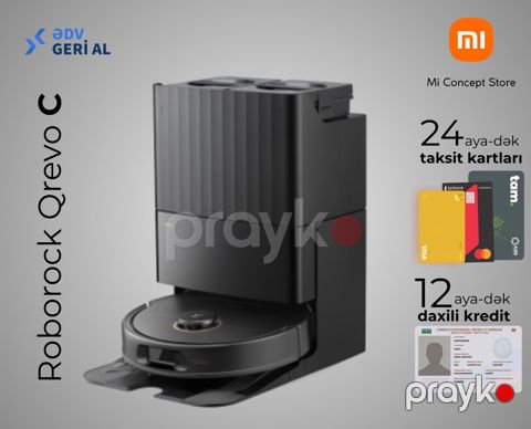 Robot tozsoran Roborock Qrevo C — Bakı