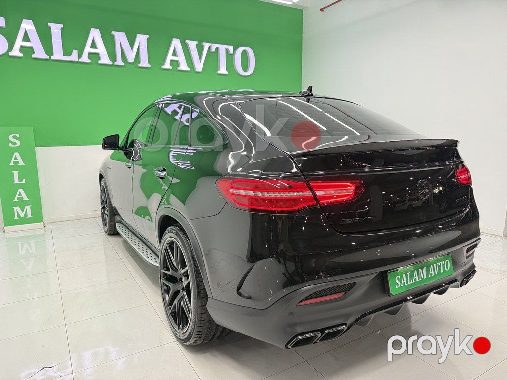 Mercedes GLE 63 AMG 4MATIC Coupe, 5.5 L, 2018 il, 63 800 km — Avtomobillər, Bakı (4)