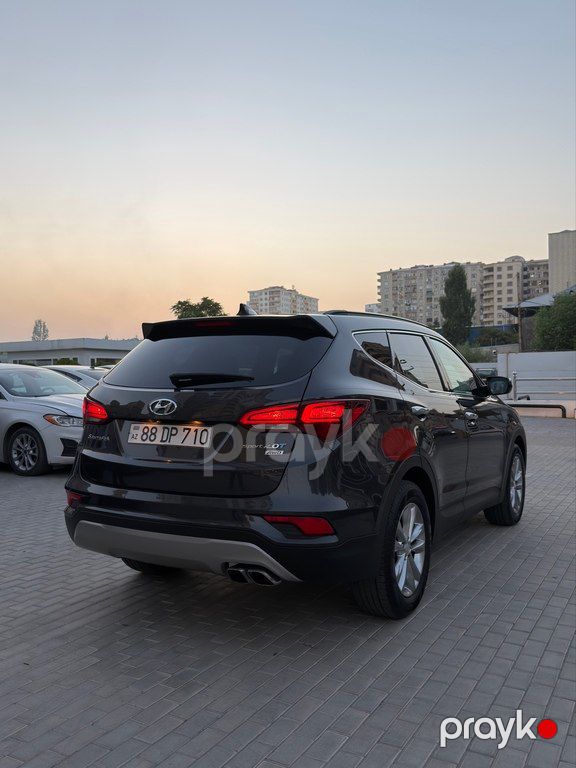 Hyundai Santa Fe, 2.0 L, 2016 il, 128 000 km — Avtomobillər, Bakı (4)