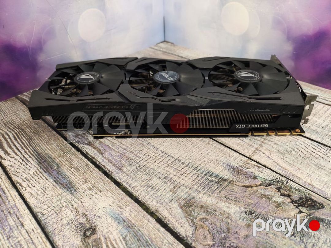 Video kart Asus GTX 1080Ti Rog Strix 11GB — Kompüterlər və noutbuklar, Bakı (2)