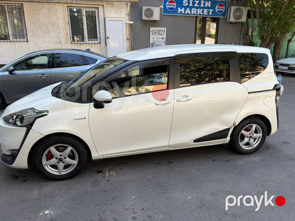Toyota Sienta, 1.5 L, 1.3 kWh, 2016 il, 131 000 km — Avtomobillər, Bakı (3)