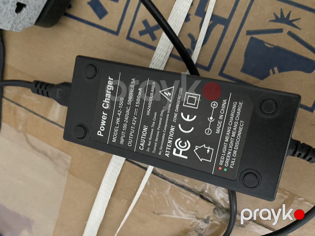 Porodo elektrik skuter Xüsusiyyətlər: - Rəng: qara-boz - LED displey — Skuterlər, Bakı (3)
