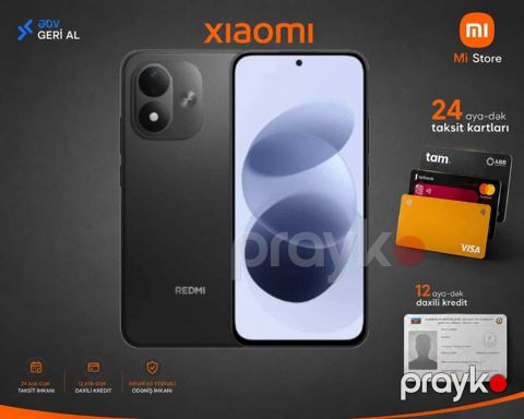 Xiaomi Redmi Note 17 Black 256GB/6GB — Bakı