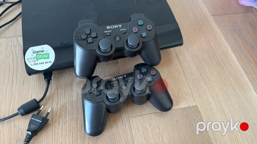 Sony PlayStation 3 Super Slim oyun konsolu 41 oyun 320 gb ela isleyir — Oyun konsolları, Bakı (2)