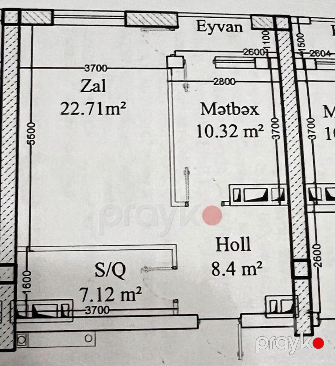 Satılır 1 otaqlı yeni tikili 55 m² — Mənzil, Bakı (8)