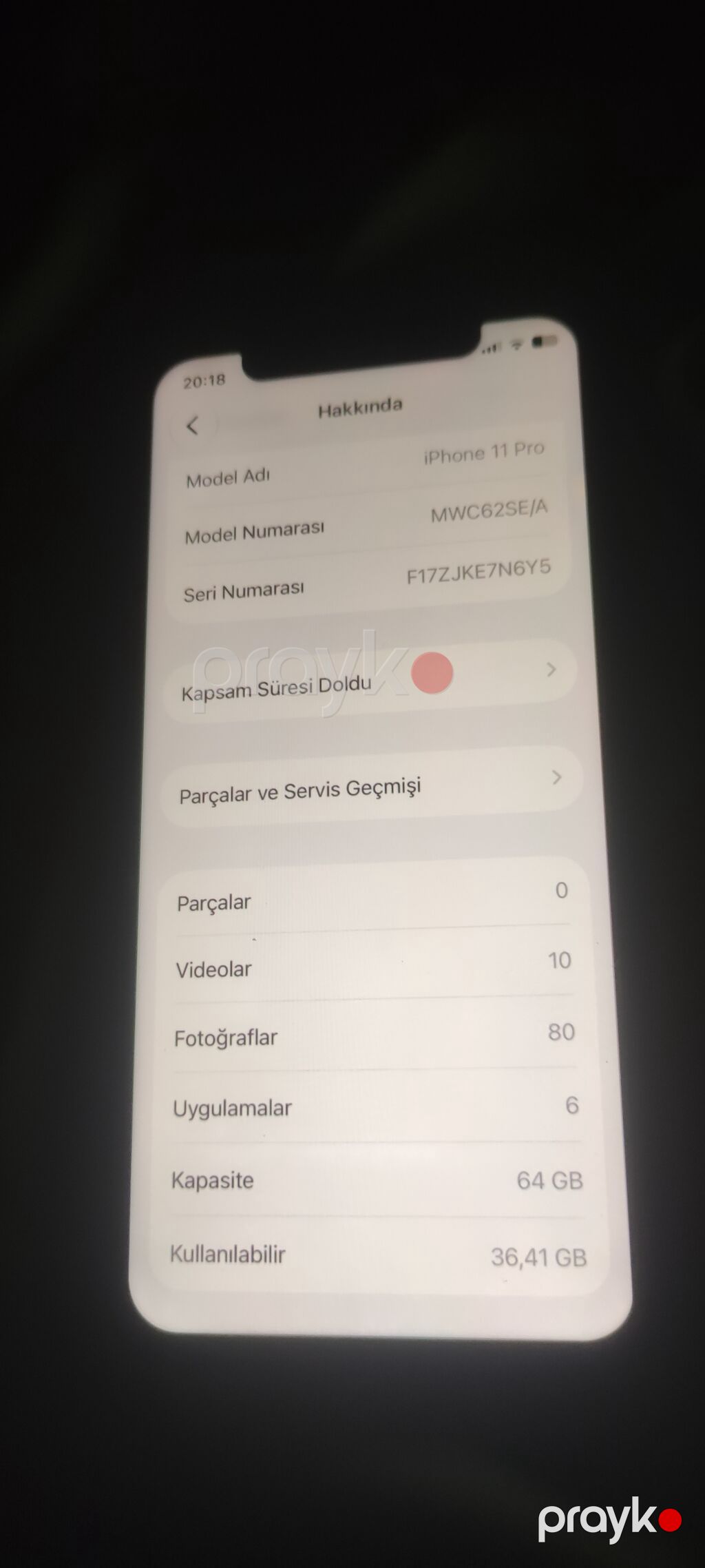 IPhone 11 Pro, 64 GB, Space Gray, Face ID — Apple iPhone, Sumqayıt (2)