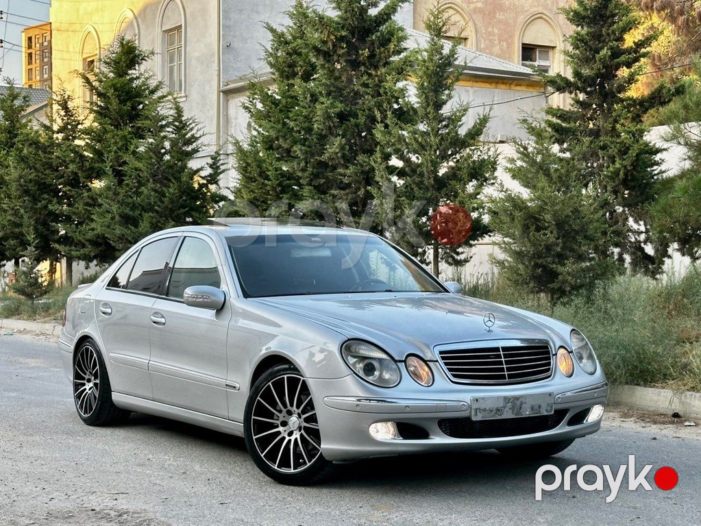 Mercedes E 270, 2.7 L, 2002 il, 302 000 km — Avtomobillər, Bakı (3)