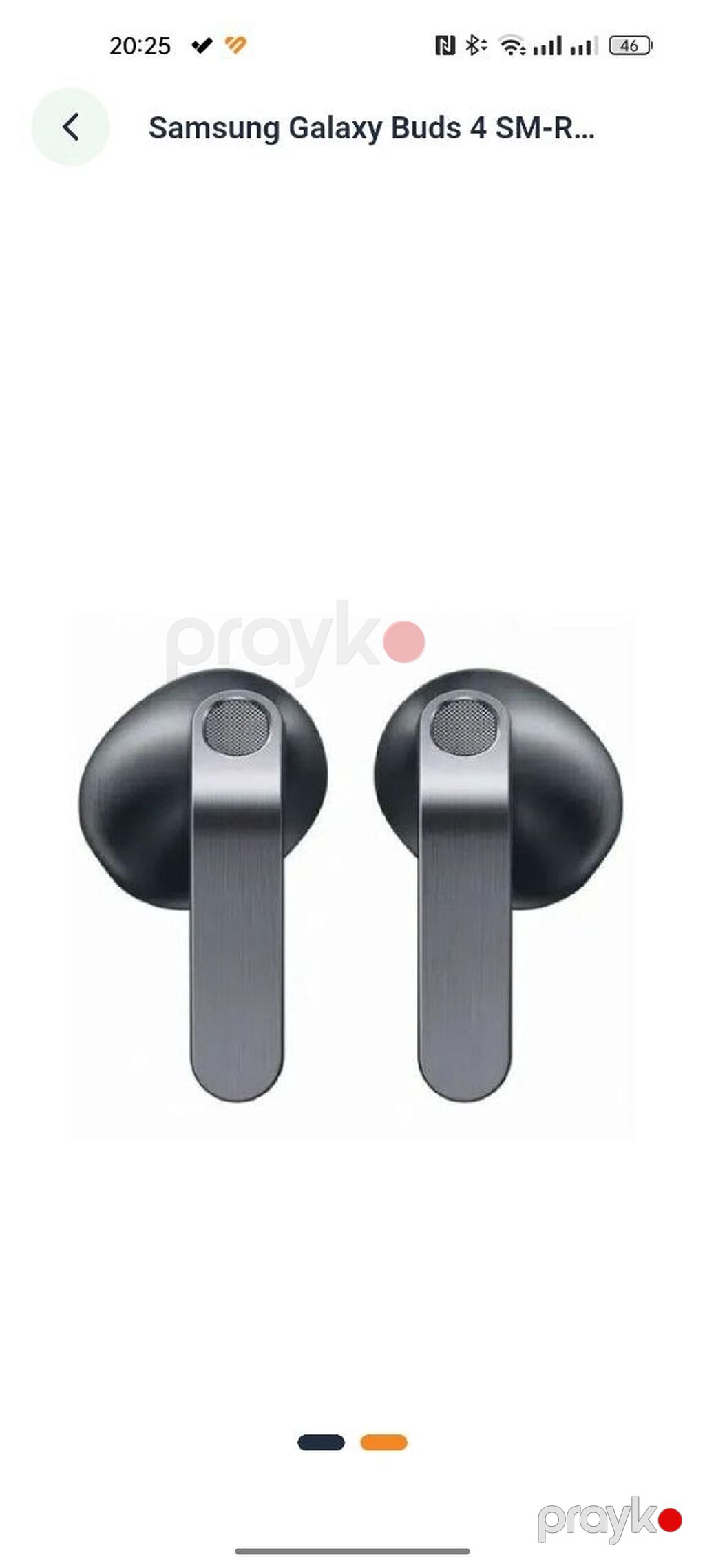 Samsung Galaxy Buds 4 (SM-R - Qulaqdaxili TWS naqilsiz qulaqlıq — Qulaqcıqlar, Bakı (2)