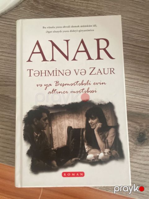 Məhsul: Kitab – “Təhminə və Zaur, və ya Beşmərtəbəli evin altıncı — Bakı